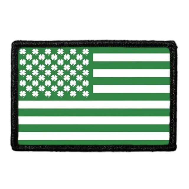 Pull Patch Shamrock Flag patch klassisk