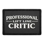 Pull Patch Professional Lift Line Critic patch ski