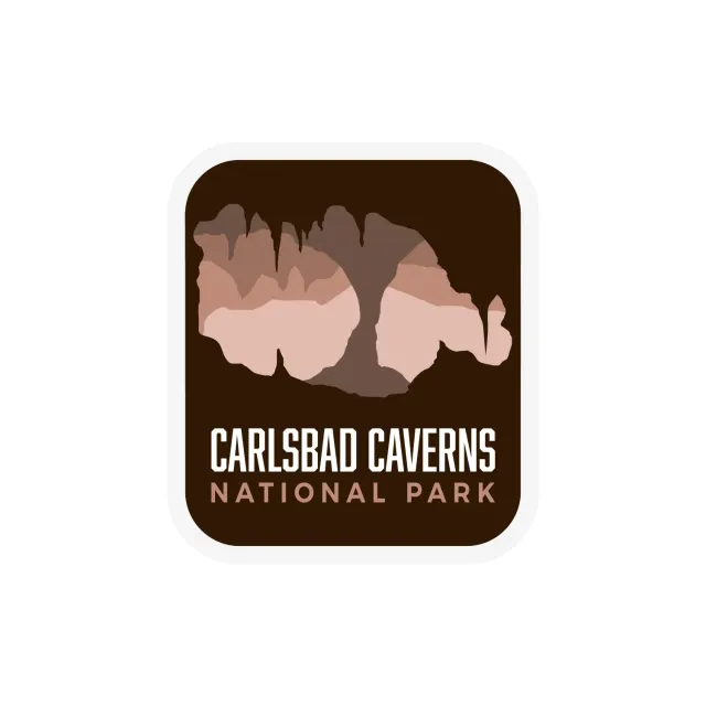 Vagabond Heart Carlsbad Caverns klistermærke vinyl