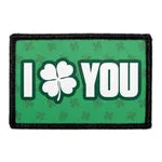 Pull Patch I Shamrock You patch 3x2 velcro grøn
