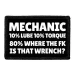 Pull Patch 10% Lube Torque patch med velcro værksted
