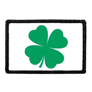 Pull Patch Four Leaf Clover Green patch velcro