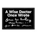 Pull Patch A Wise Doctor Once Wrote patch med velcro