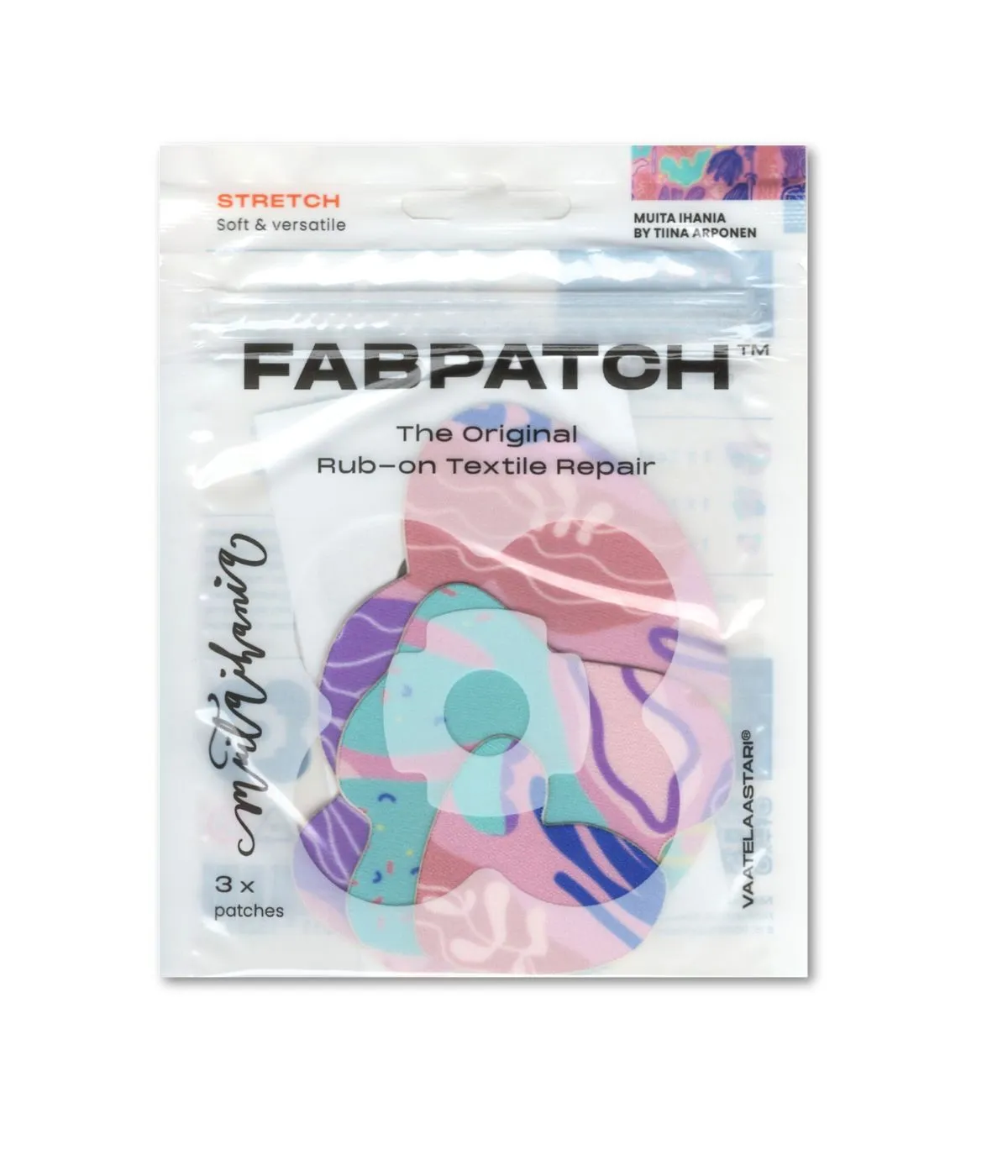 FabPatch STRETCH Muita ihania lapper 3 stk strækbar