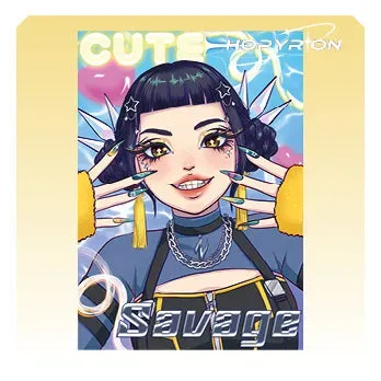 Hopyrion Zoey photocard holografisk 55x85 mm