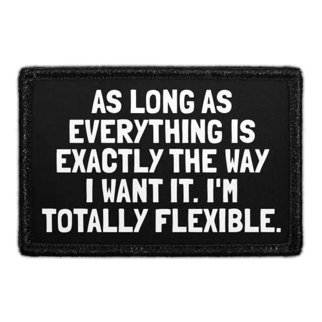 Pull Patch Totally Flexible citat patch velcro 3x2
