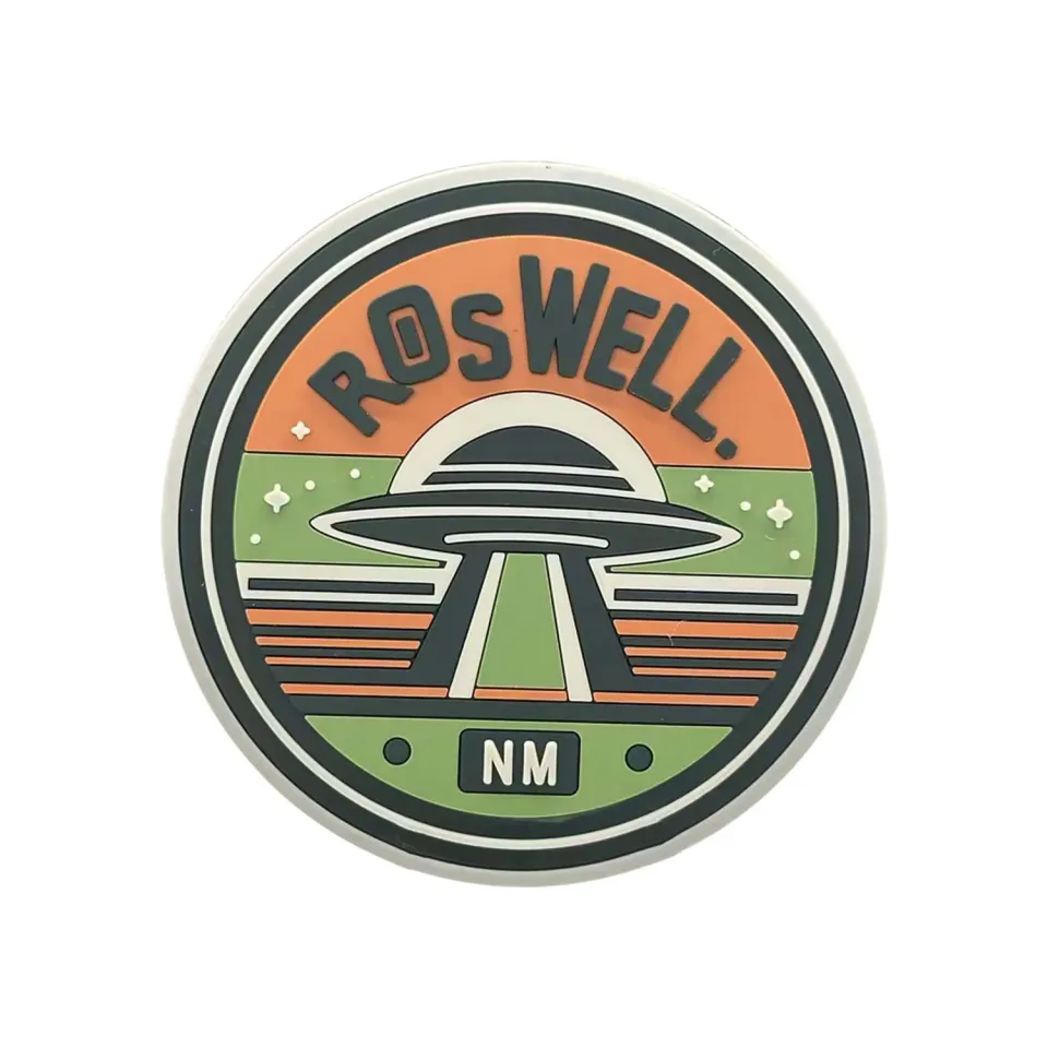 Vagabond Heart Roswell køleskabsmagnet 76 mm PVC