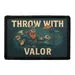 Pull Patch Throw With Valor patch med velcro 76x51 mm