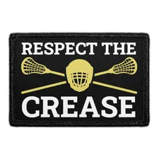 Pull Patch Respect The Crease patch 76x51 mm hockey