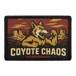 Pull Patch Coyote Chaos patch 76x51 mm velcro