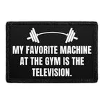 Pull Patch My Favorite Machine Television patch velcro 7,6x5 cm