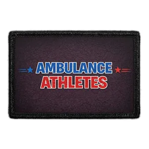 Pull Patch Ambulance Athletes patch EMS velcro