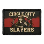 Pull Patch Circle City Slayers patch med velcro 76x51 mm
