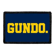 Pull Patch GUNDO. patch med velcro 7,6x5 cm