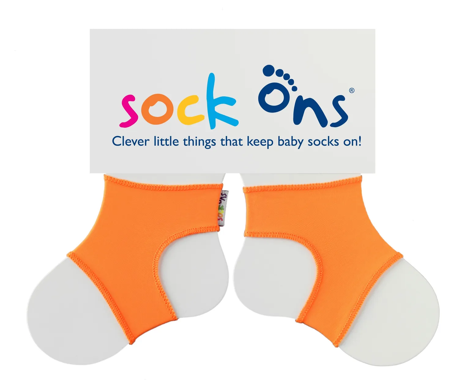 Sock Ons strømpeholder full range 0-18 mdr klassisk mix