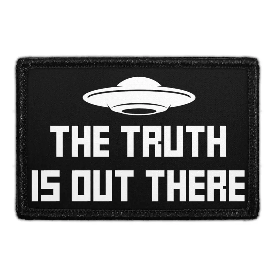 Pull Patch The Truth Is Out There patch med velcro sjov