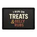 Pull Patch Treats Belly Rubs patch velcro hund