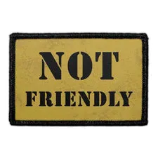Pull Patch Not Friendly patch med velcro