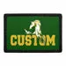Pull Patch Custom Text With Horse patch gul tekst velcro