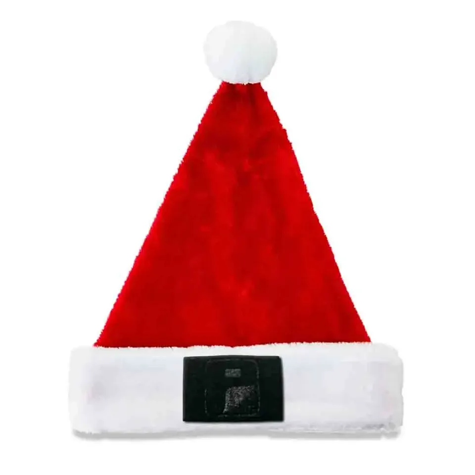 Pull Patch Santa Hat nissehue rød one size blød