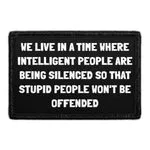 Pull Patch Intelligent People velcro patch 7,6x5 cm citat