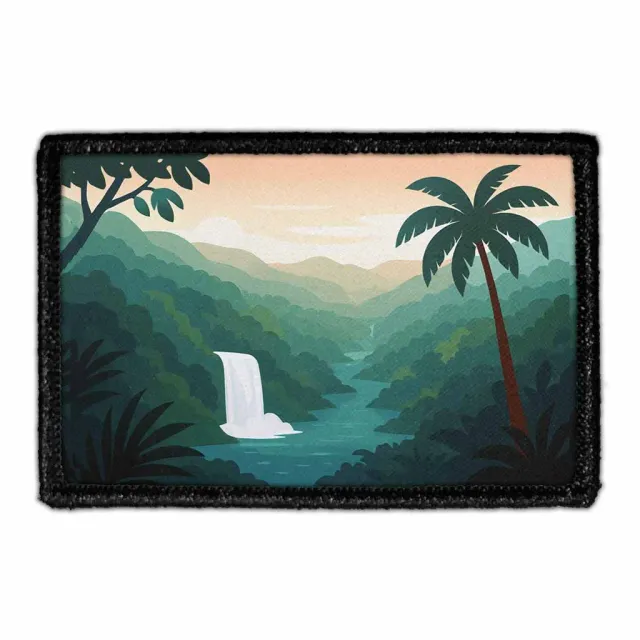 Pull Patch Jungle Flow patch med velcro outdoor