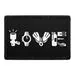 Pull Patch Scuba Diving Love patch velcro tekst