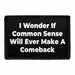Pull Patch Common Sense patch 76x51 mm velcro