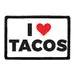 Pull Patch I Love Tacos patch 76x51 mm mad