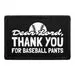 Pull Patch Thank You For Baseball Pants patch 76 mm