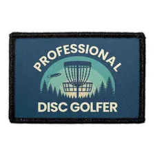 Pull Patch Professional Disc Golfer patch velcro sport
