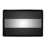 Pull Patch Netherlands Flag Black White patch sort-hvid