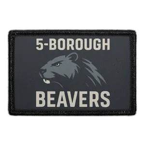 Pull Patch 5-Borough Beavers patch med velcro