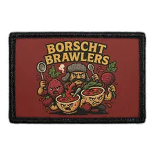 Pull Patch Borscht Brawlers patch 7,6x5 cm velcro