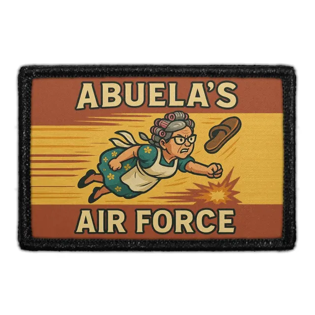 Pull Patch Abuela’s Air Force patch velcro Mexico