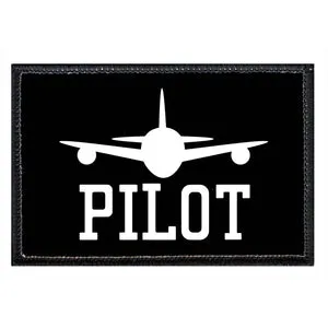 Pull Patch Pilot velcromærke 76x51 mm