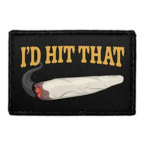 Pull Patch I’d Hit That Joint patch velcro 1 stk sjov