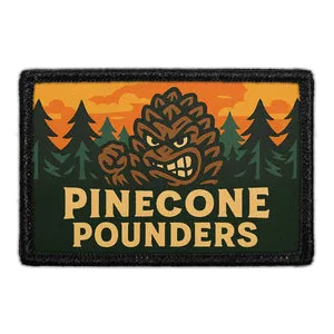 Pull Patch Pinecone Pounders patch 76x51 mm