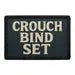 Pull Patch Crouch Bind Set patch rugby velcro