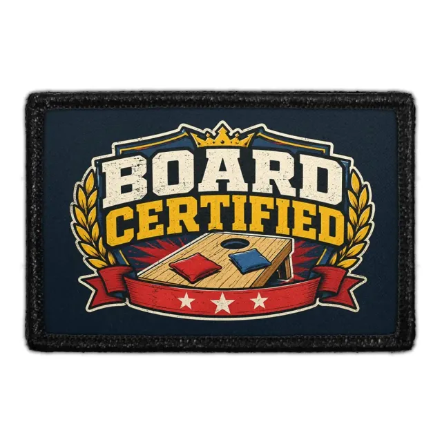 Pull Patch Board Certified patch 3x2 cornhole