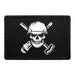Pull Patch Roughnecks Skull patch sort/hvid velcro