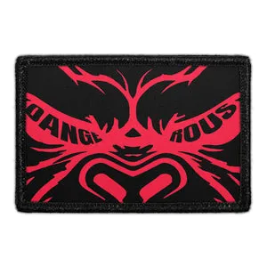 Pull Patch Dangerous Gorilla patch 76x51 mm velcro
