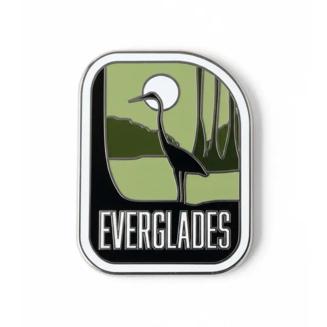 Vagabond Heart Everglades emaljepin hård emalje