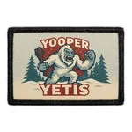 Pull Patch Yooper Yetis patch med velcro 3x2 humor