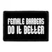 Pull Patch Female Barbers patch 76x51 mm barber