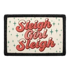 Pull Patch Sleigh Girl Sleigh patch med velcro 1 stk