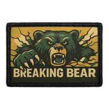 Pull Patch Breaking Bear patch bjørn 7,6 cm