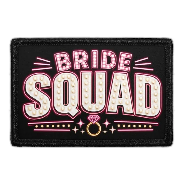 Pull Patch Bride Squad Vegas patch polterabend