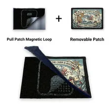 Pull Patch Cabin Rocking patch magnet 3x2