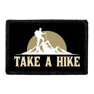 Pull Patch Take A Hike patch med velcro – vandring
